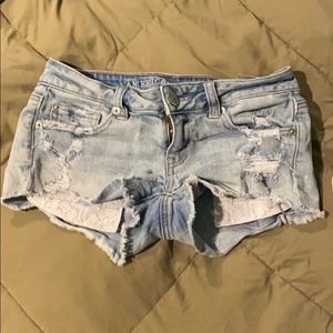 Jean shorts size 0